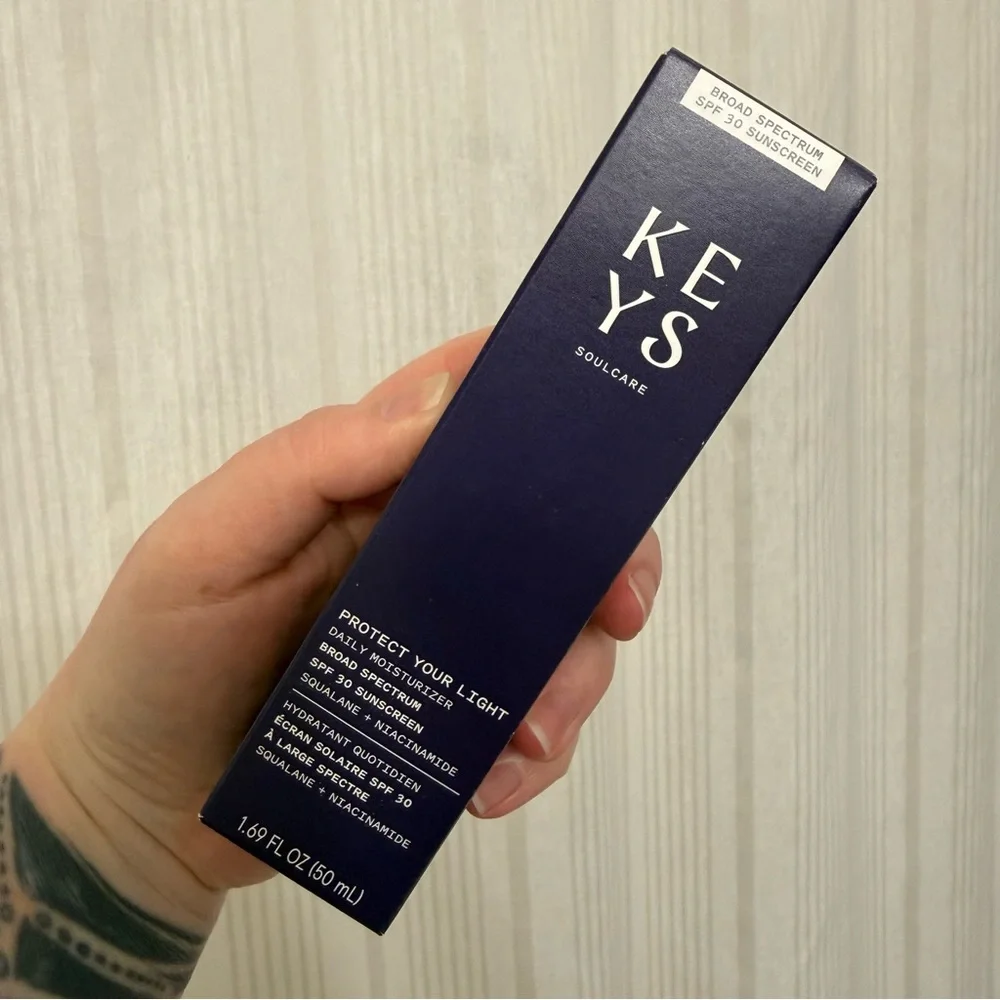 NIB❤️‍🔥 Keys Soulcare DAILY MOISTURIZER BROAD SPECTRUM SPF 30 SUNSCREEN